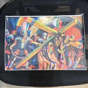 Vibrant Religious Art Print